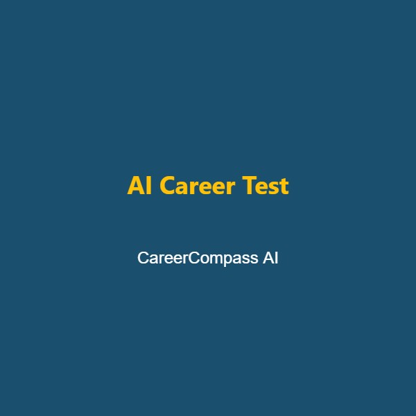 AI career test dashboard | CareerCompass AI